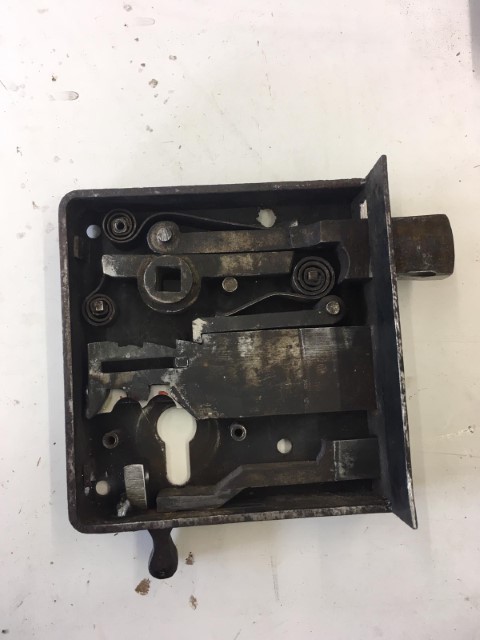 Profilzylinder – Montageansicht